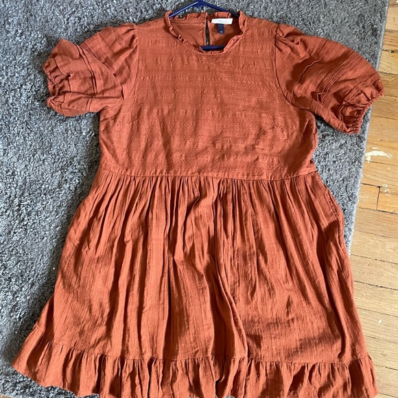Orange Universal Thread dress, large - Picture 2 of 2